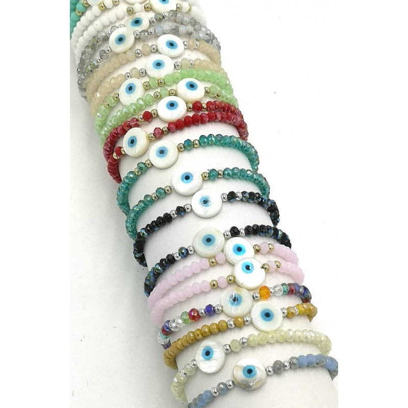bracelet nacre et abalone fait main piece unique – caurisandco