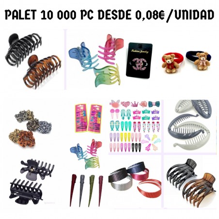 PALET ACCESORIOS DE PELO...
