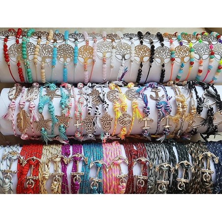 PULSERAS ANCLA MANO FATIMA...