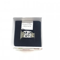 RINGS plated and bathed in Sterling Silver 926.PACK MIX