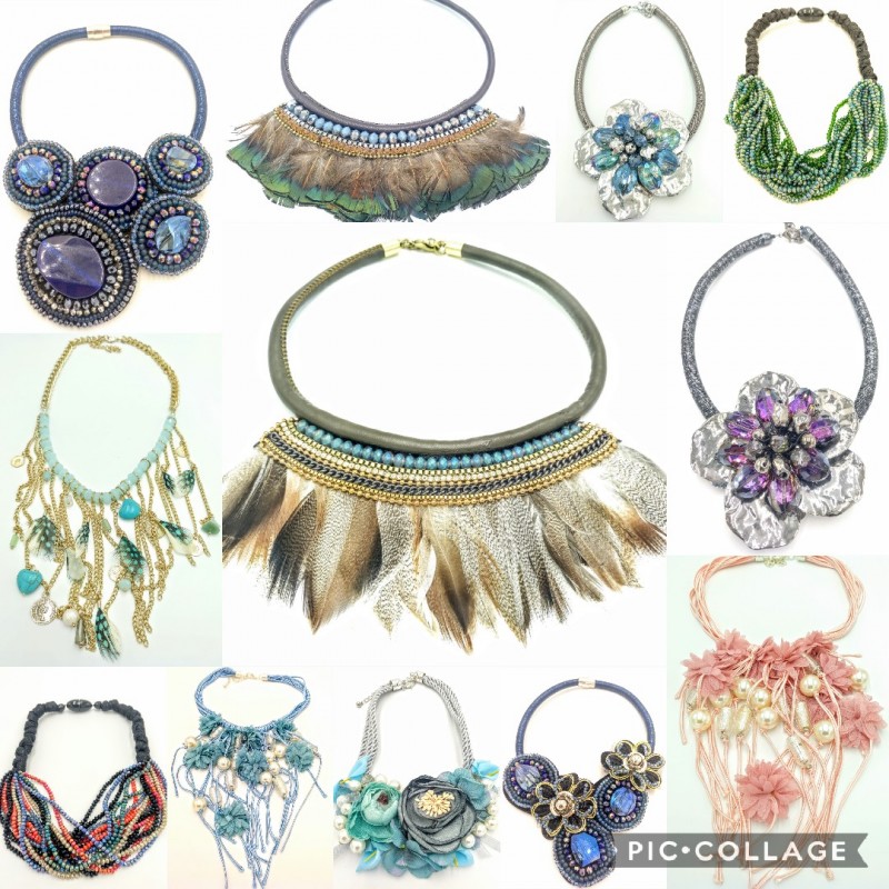 Lot of Boho Ethnic Necklaces