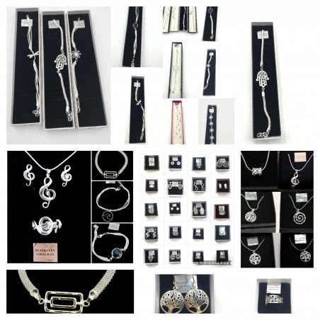 BISUTERIA  PLATA CHAPADA MIX