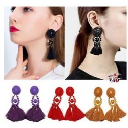 Colors fashion earrings with gift display