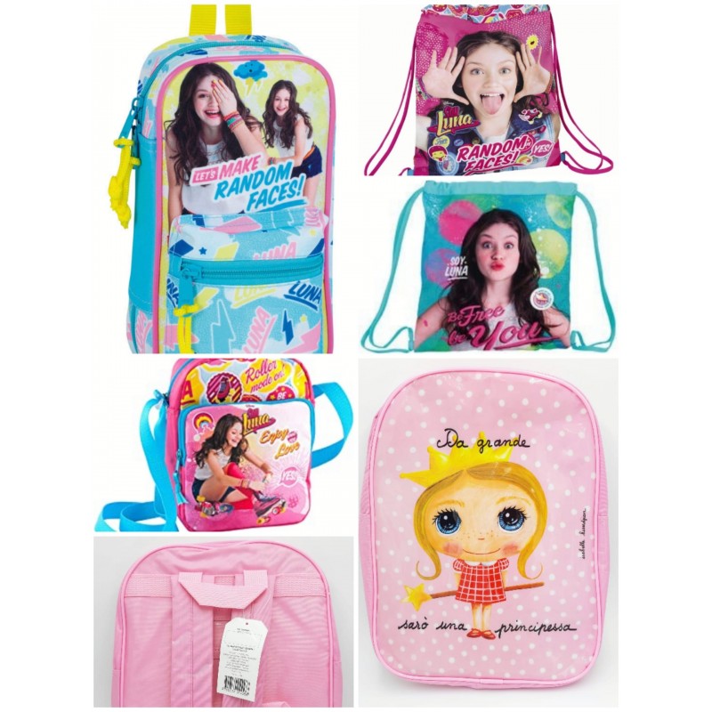 Backpacks and bags girl power mix