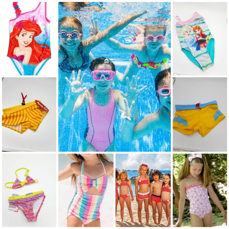 Bikini E Costumi Da Bagno Per Bambini Si Mescolano