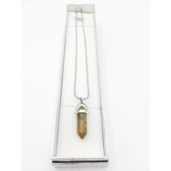 Pendulum necklace Natural stone gem chakra