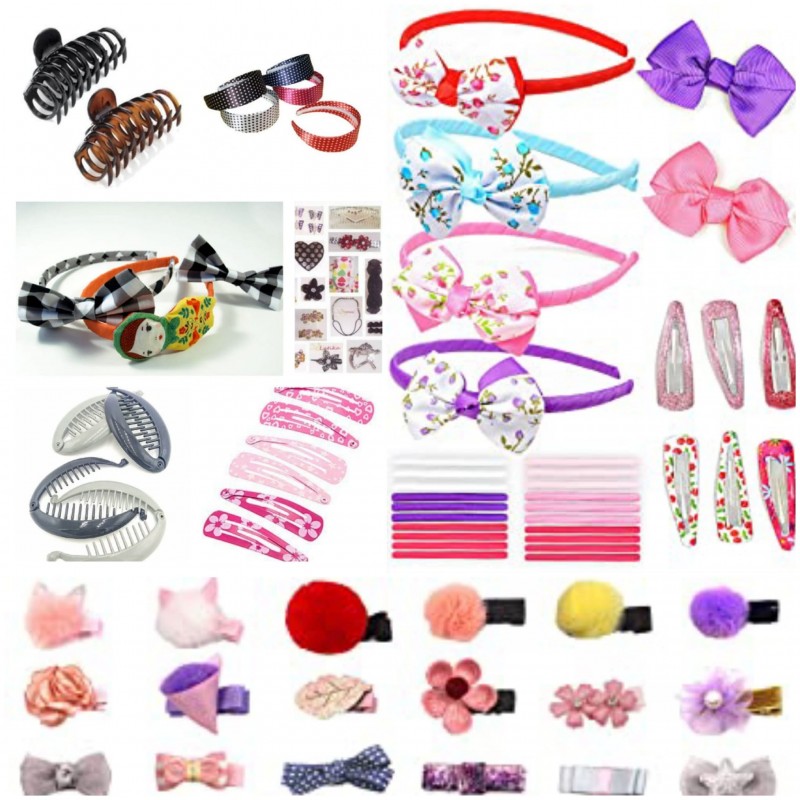 Hair accessories assorted lot