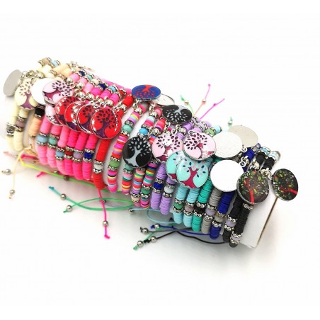 Pulsera de Hilo - Medalla...