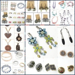 Lot of 20,000 Pieces of Fashion Jewelry Wholesale