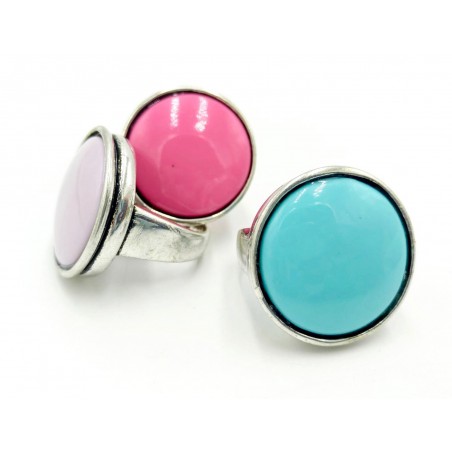 Colors Rhodium ring