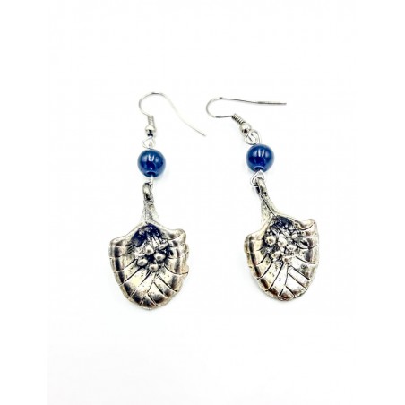 Pendientes Rodio flor TULY