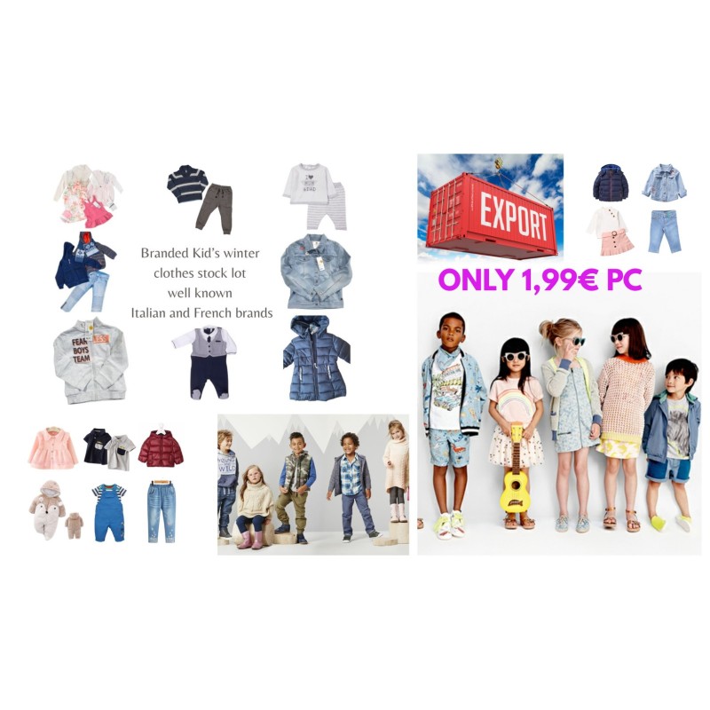 Children's clothing Mix brands EXPORT