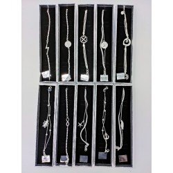 925 silver plated jewelery assorted lot