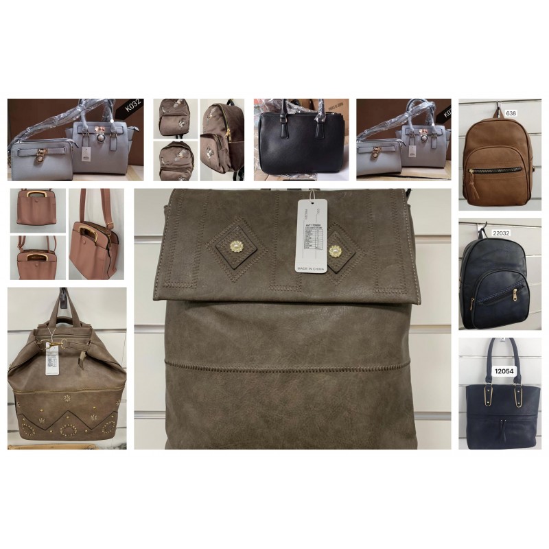 Pack de bolsos Elegance y mochilas BY WWW.BIJUYMODA.COM