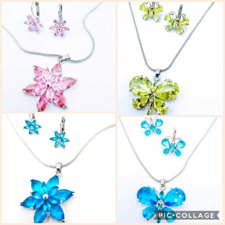 Necklace set and Zirconite...