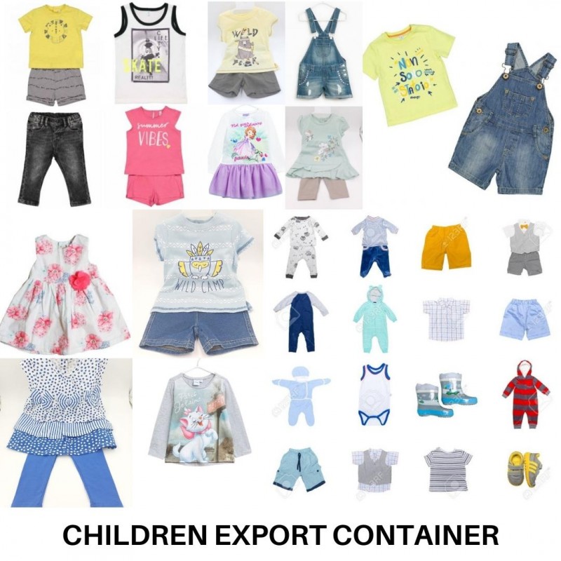 Offer Container Children's clothing Export