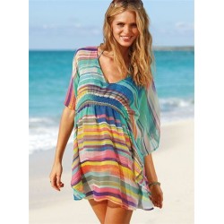Kaftan silk beach dress...
