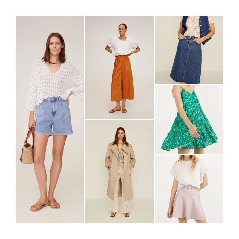 Ropa de verano de mujer mix marcas Europeas