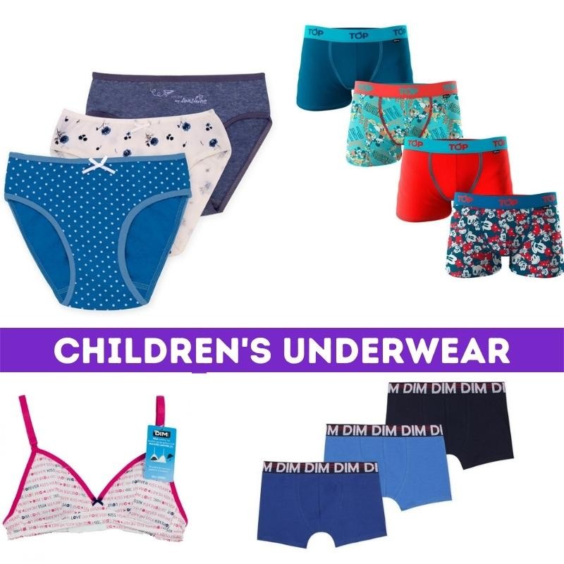 Wholesale Children's Underwear Assorted Lot