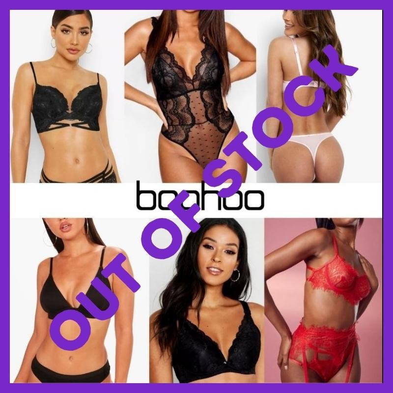 Boohoo Women's Underwear & Lingerie Lot - Assorted - Various