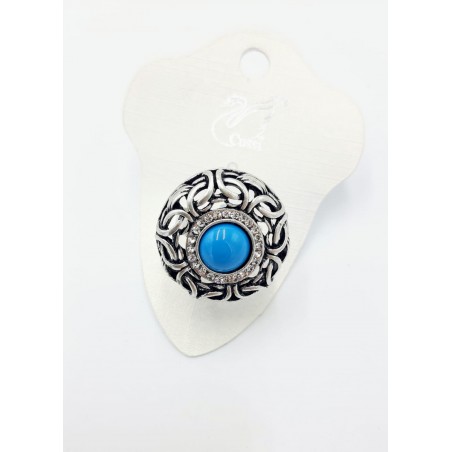 ANILLO PIEDRA FLORAL