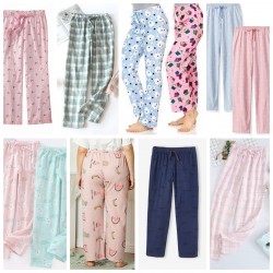 Flower pajama pants