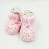 Baby wool booties