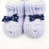 Baby wool booties