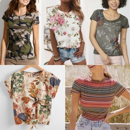 Camisetas y croptops...