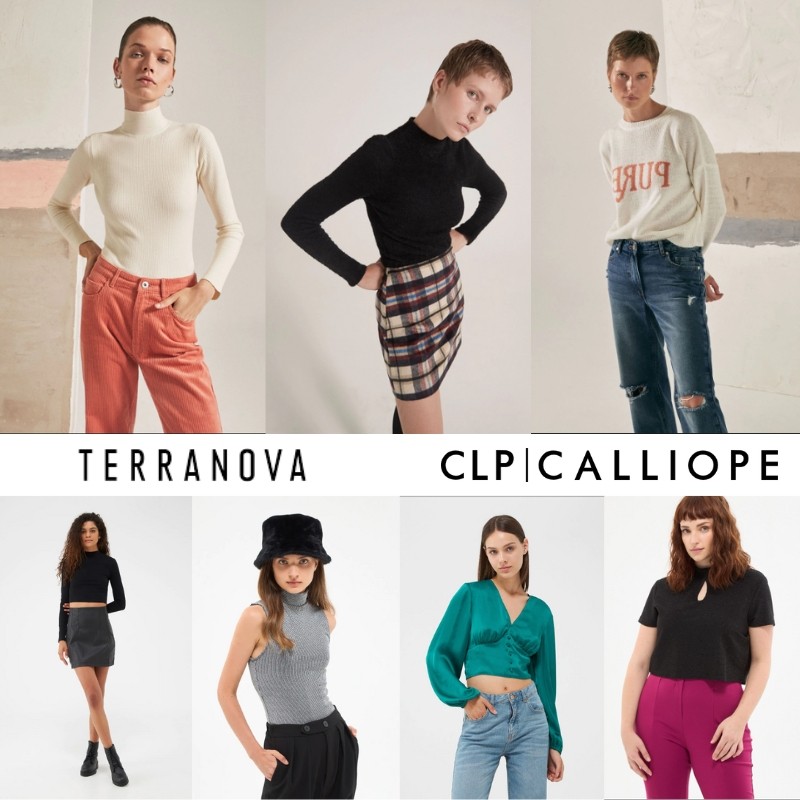 Women's winter clothing Calliope and Terranova brand