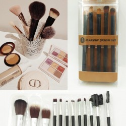 Makeup Brushes Lot -...