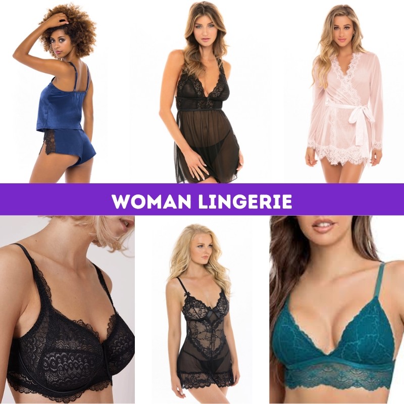 Wholesale Brand Lingerie  Variety and Premium Quality