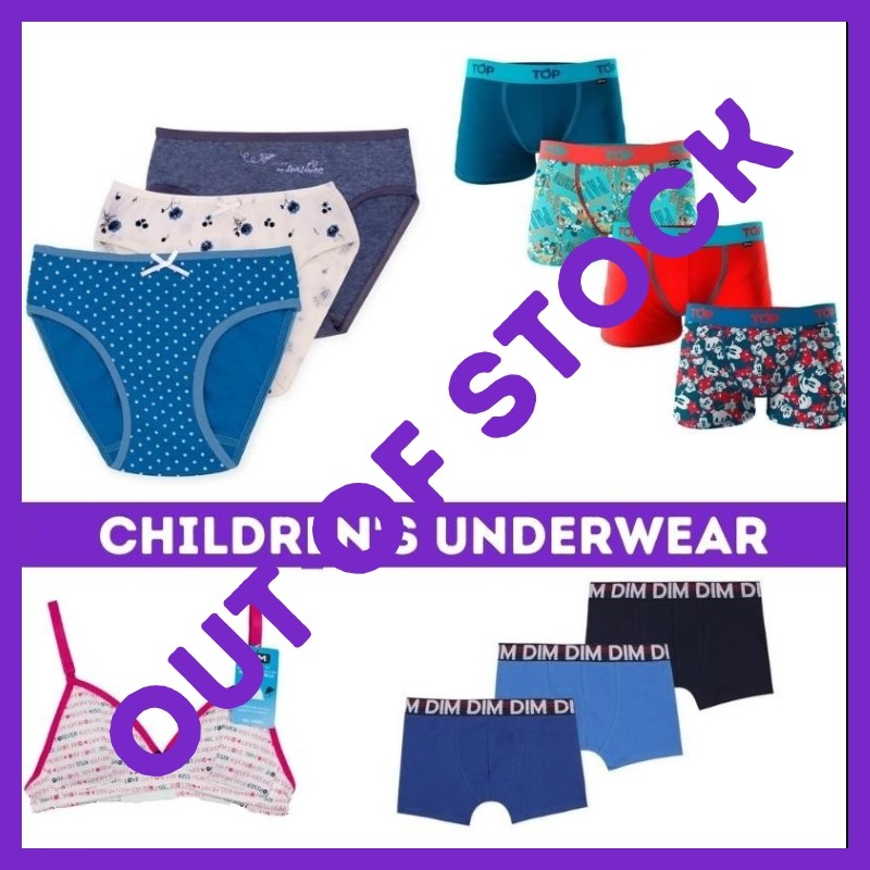 Wholesale Children's Underwear Assorted Lot