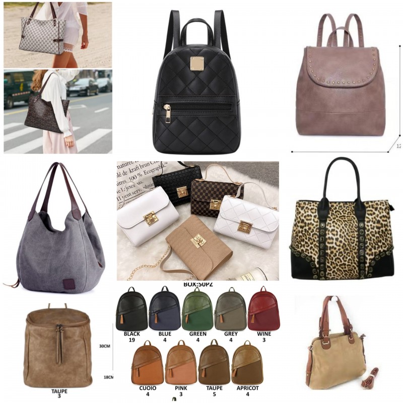 latest fashion bags backpacks assorted lot wholesale