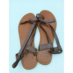 Sandalias de piel para mujer Premium
