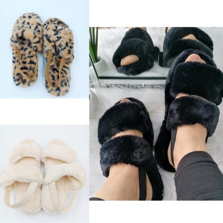 Pantuflas de moda Fluffy...