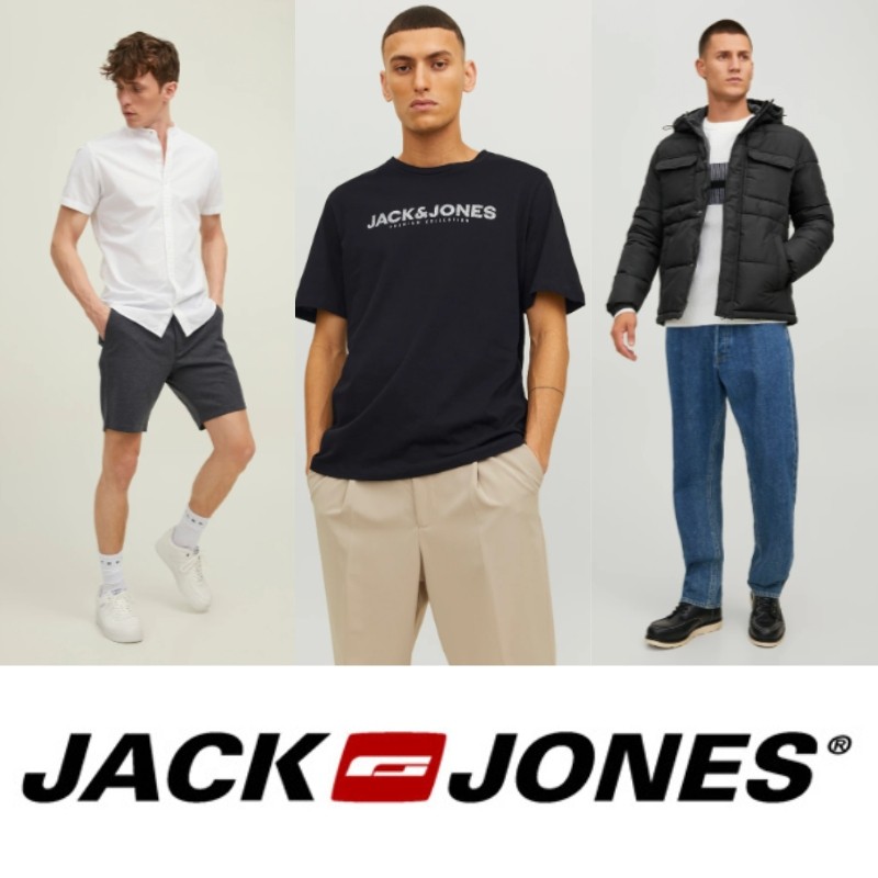 Buy wholesale Jack & Jones men's clothing in lots.