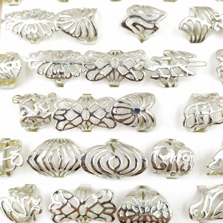 Wholesale Rhodium Rings -...