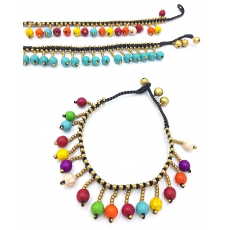 Boho Indian Natural Stone...