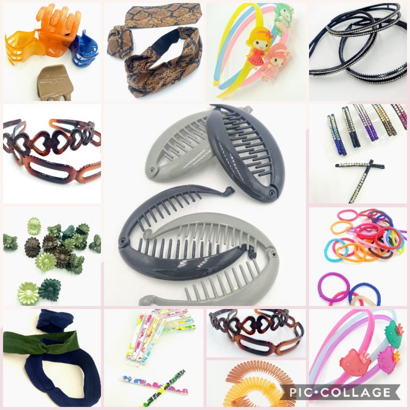 Lotto accessori per capelli bambina variante 2