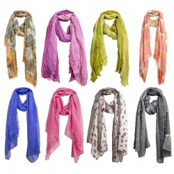 Assorted Summer 2023 Pashmina Pack - Wholesale