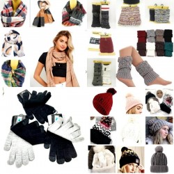Accessori invernali Lotto all'ingrosso | Sciarpe, guanti, cappelli e altro.