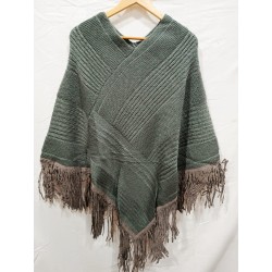 Wholesale Women's Ponchos - Lot of Knitted Wool Ponchos