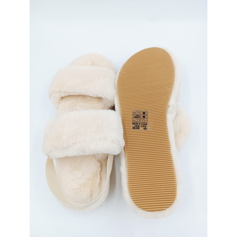 Wholesale hot sale fur slippers