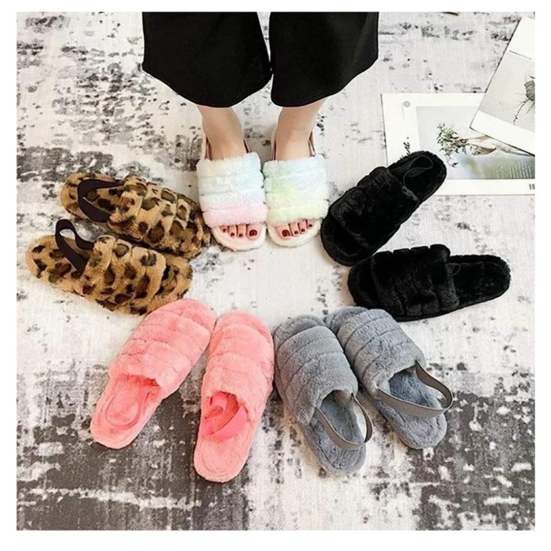 Mink store slippers wholesale