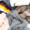 Sciarpe di lana di marca all'ingrosso stile collare
