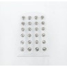 Lot of Stainless Steel Earrings - Collection 2024