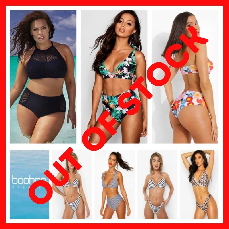 Boohoo Brand Bikinis - Assorted Lot