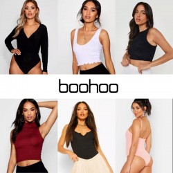Top e Body del marchio Boohoo - Lotto