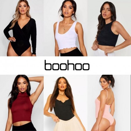 Tops y Bodies marca Boohoo...